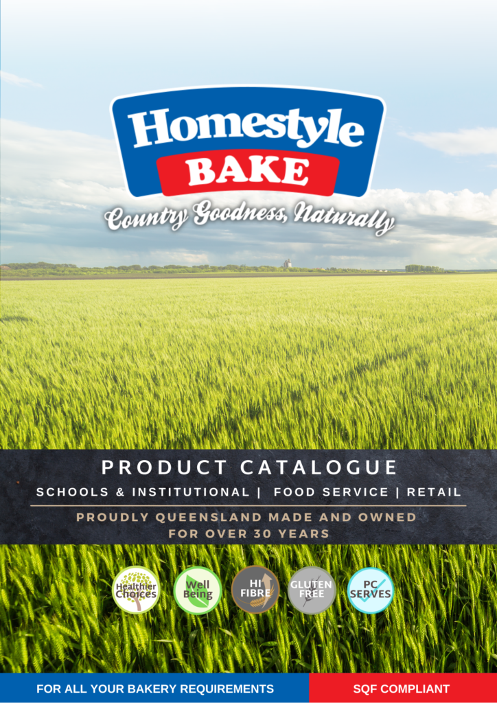 Homestyle Bake Product Catalogue Cover